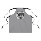 Squirrel Lives Matter Apron (Grey)