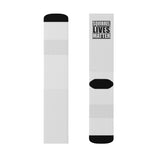 Squirrel Lives Matter Socks -White (M)