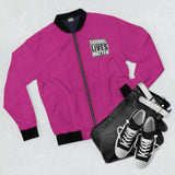 Squirrel Lives Matter Bomber Jacket (fuchsia)
