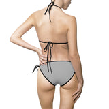 Squirrel Lives Matter Women's Bikini Swimsuit (Grey)