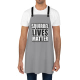 Squirrel Lives Matter Apron (Grey)