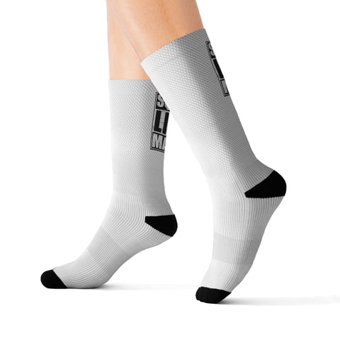 Squirrel Lives Matter Socks-White (S)