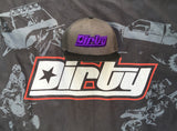 Dirty Mesh Net Snap-Back Hats-All-Styles