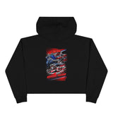 Dirty American Freedom Crop Hoodie