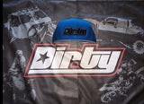 Dirty Mesh Net Snap-Back Hats-All-Styles