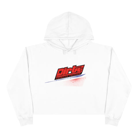 Dirty American Freedom Crop Hoodie