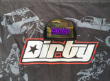 Dirty Mesh Net Snap-Back Hats-All-Styles