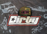 Dirty Mesh Net Snap-Back Hats-All-Styles