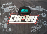 Dirty Mesh Net Snap-Back Hats-All-Styles
