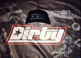 Dirty Mesh Net Snap-Back Hats-All-Styles