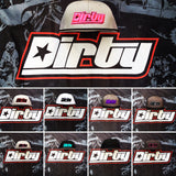 Dirty Mesh Net Snap-Back Hats-All-Styles