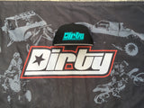 Dirty Mesh Net Snap-Back Hats-All-Styles