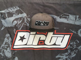 Dirty Mesh Net Snap-Back Hats-All-Styles