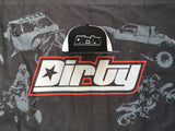 Dirty Mesh Net Snap-Back Hats-All-Styles