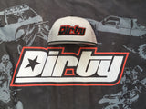 Dirty Mesh Net Snap-Back Hats-All-Styles
