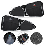 KEMiMOTO UTV Passenger Driver Side Door Bag Storage Bag Knee Pad for Polaris RZR XP 1000 900XC S900 2014-2018 2015 2016 2017
