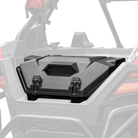 KEMIMOTO UTV Storage Rear Cargo Box 2020 2021 for Polaris RZR PRO XP / 4 New Arrival! Black High Quality Polypropylene