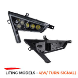 LED Headlight Daytime Running Light Turn Signal for Polaris RZR Pro 2020 UTV KEMIMOTO 12V IP 67 Low/High Beam