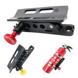 Fire Extinguisher Mount Bottle Holder Aluminum For Jk Jku Jl Utv Roll Bar Fits for Jeep Wrangler taxi Fire extinguisher holder